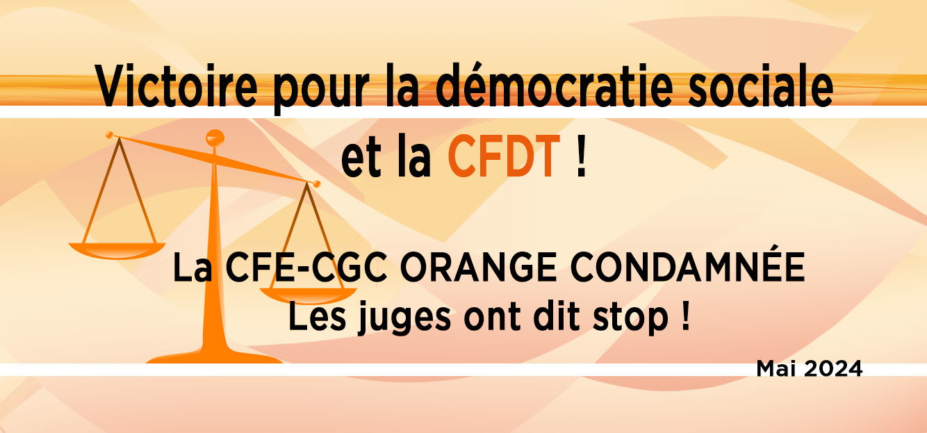 <strong>Victoire pour la démocratie sociale et la CFDT</strong>