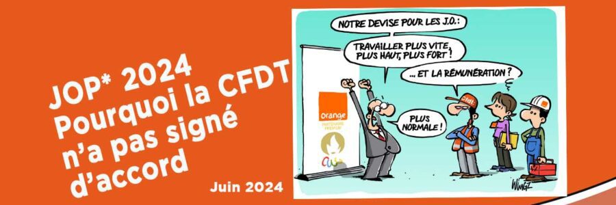 Jeux Olympiques et Paralympiques* 2024 : pourquoi la CFDT n’a pas signé l’accord