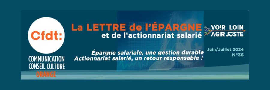 La lettre de l’épargne et de l’actionnariat salarié – N°36