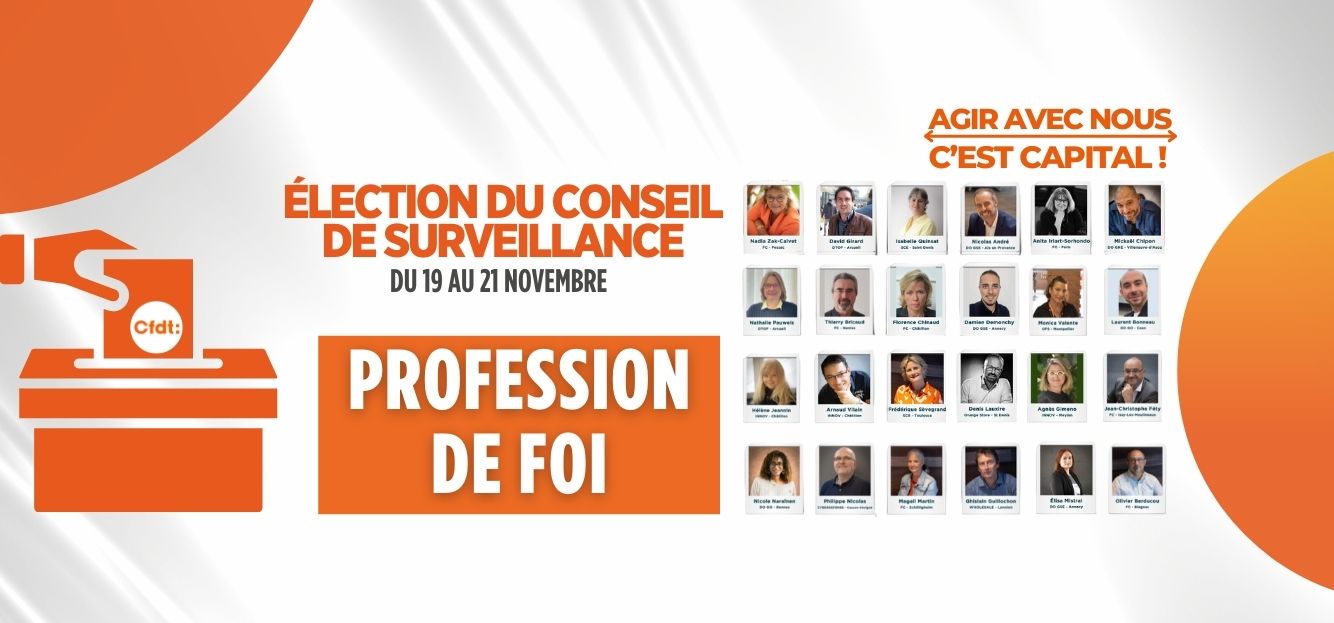 ÉLECTION 2024 DU CONSEIL DE SURVEILLANCE du Fonds Commun de Placement Entreprise ORANGE