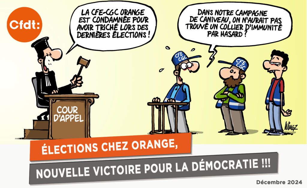 Élections chez Orange : nouvelle victoire pour la démocratie