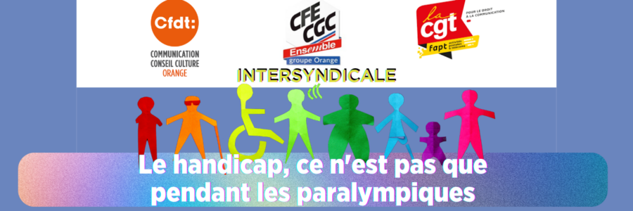 Le handicap, ce n’est pas que pendant les paralympiques !