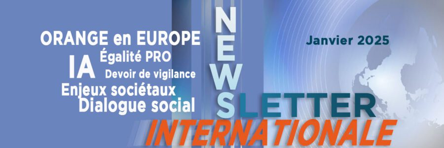 Newsletter International – N°1/Janvier 2025