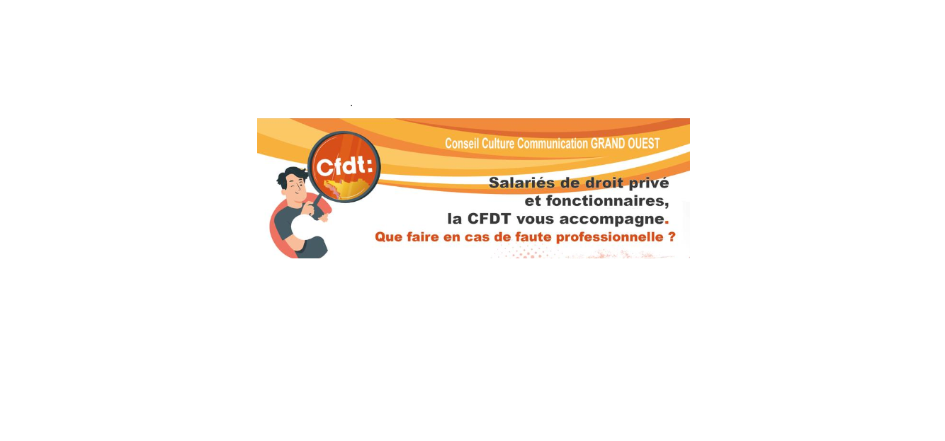 Que faire en cas de faute professionnelle?